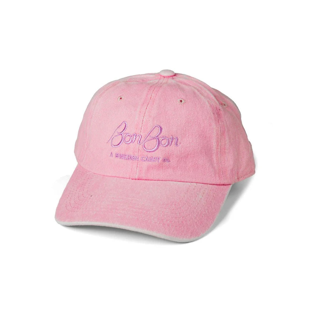 BonBon Dad Hat - Pink Denim and Purple